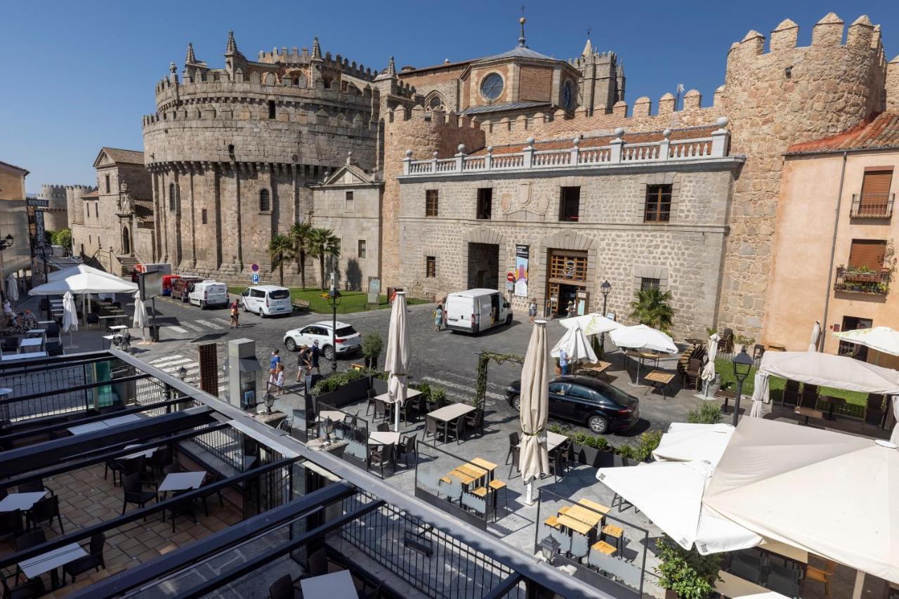 ホテル オスタル レスタウランテ プエルタ デル アルカサル Ávila エクステリア 写真